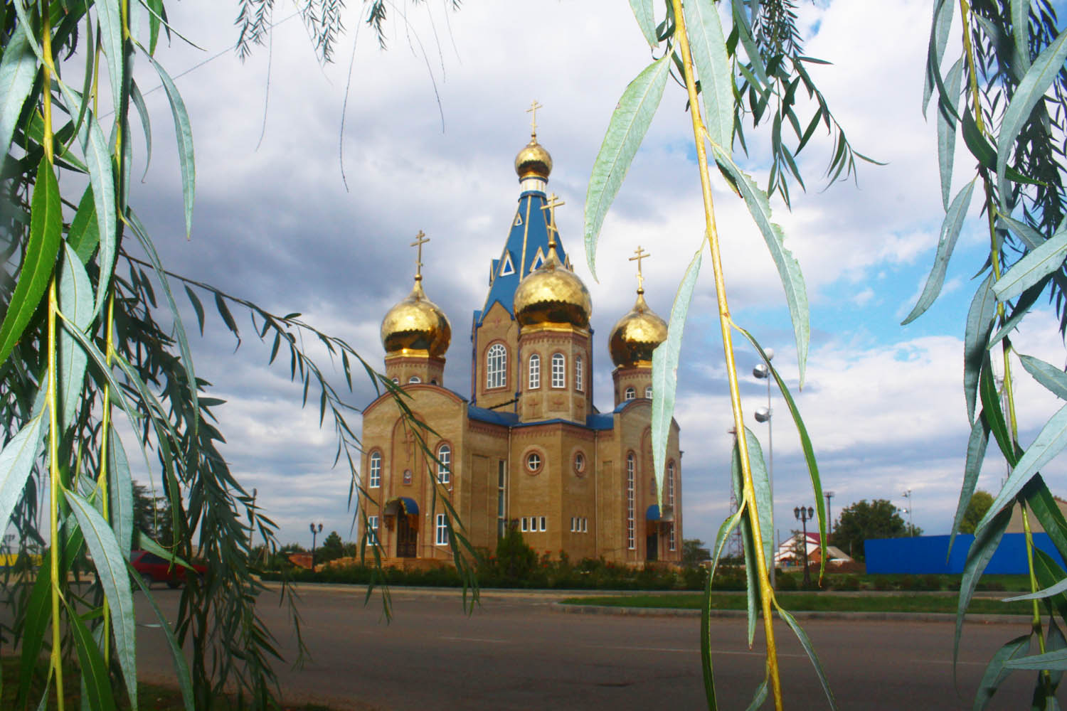 Церковь станица Успенская Белоглинский район