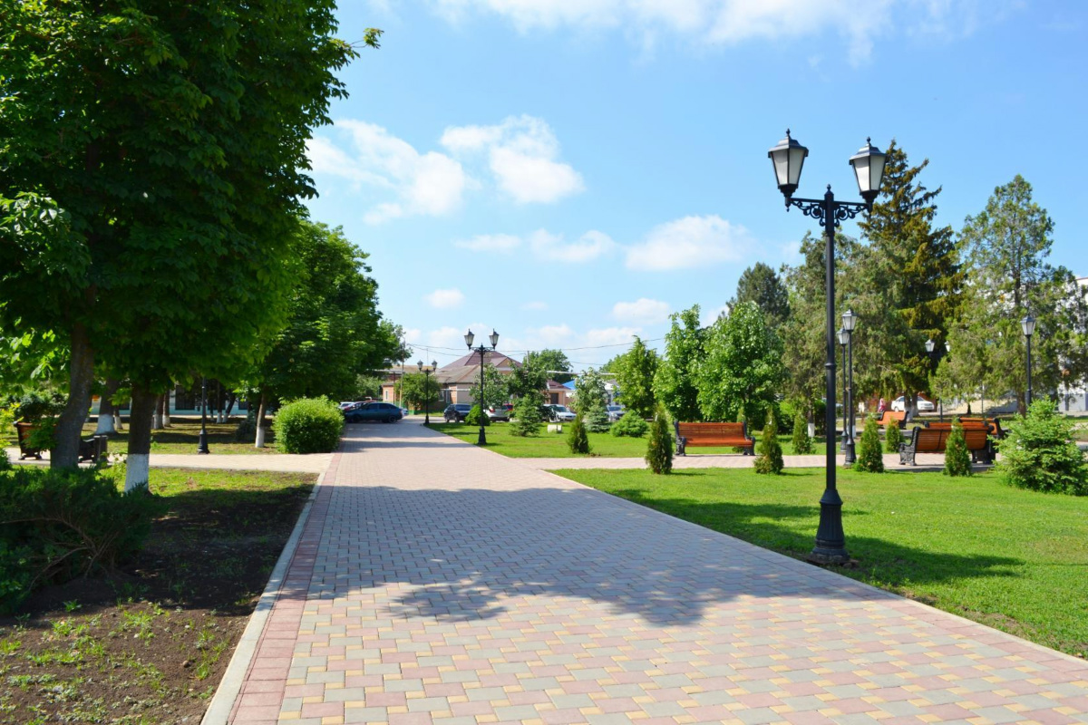 Село белая глина Краснодарский край парк